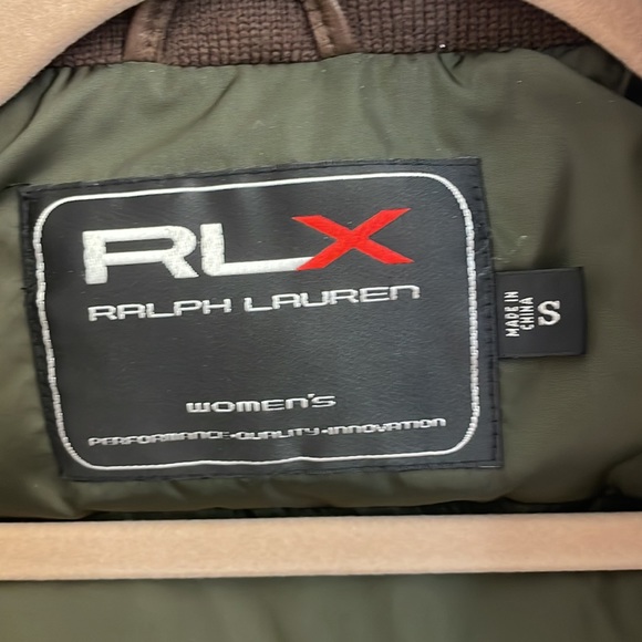 Ralph Lauren RLX Lambskin Bubble Vest Size small - Picture 3 of 6